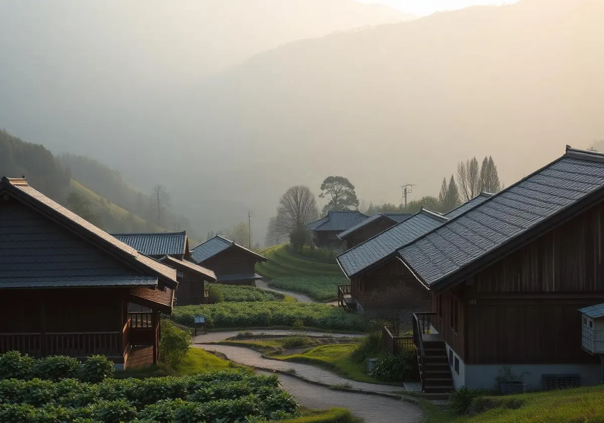 Yuzurihara, a small village in southern Japan where the joint health discovery began